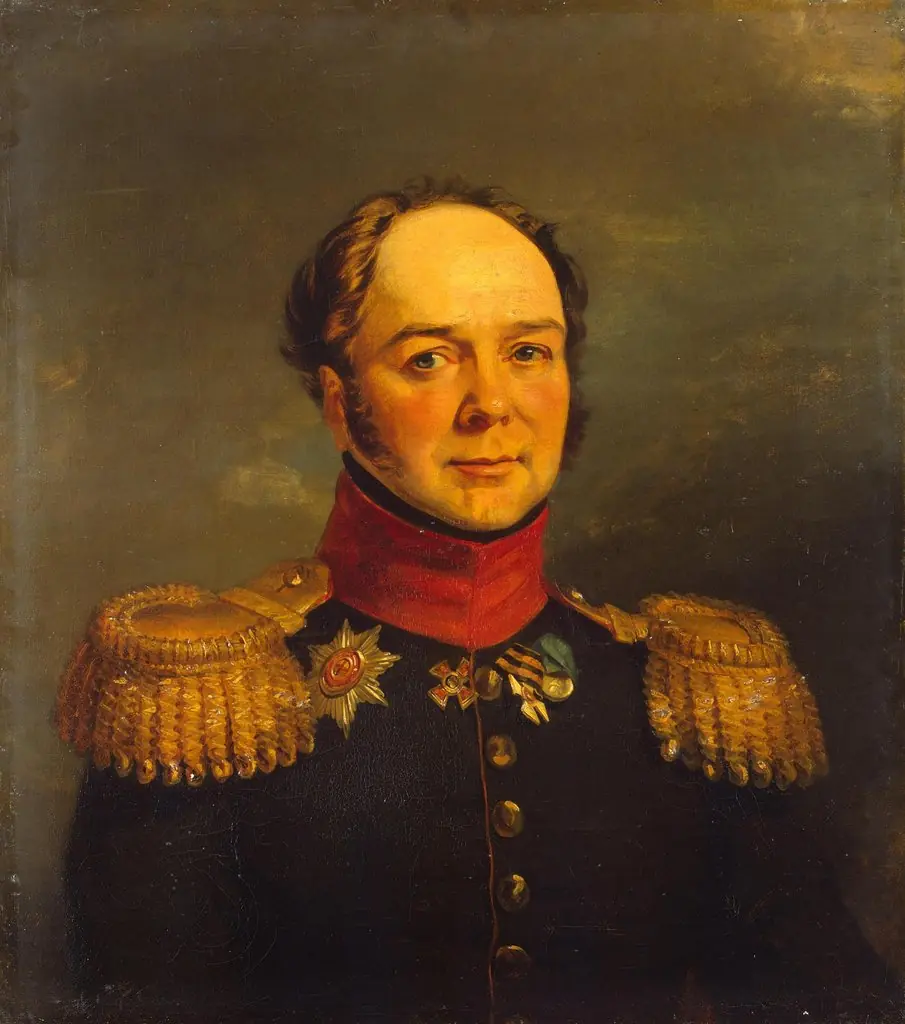 Portrait of Pavel N. Ushakov (1779-1853) (1st), by George Dawe