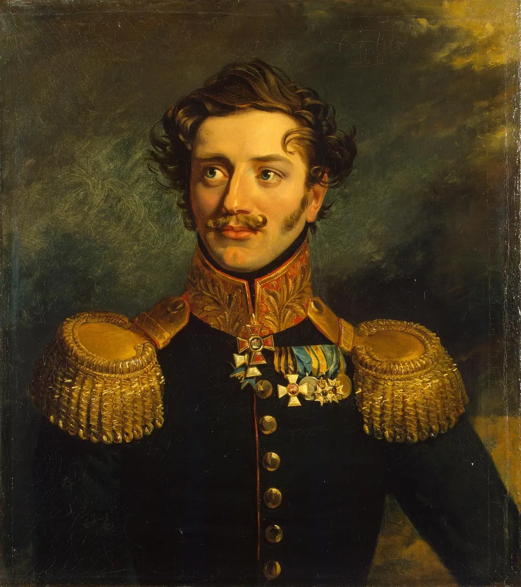 Portrait of Pavel P. Suchtelen (1788-1833) (2nd), by George Dawe, oil, 1822