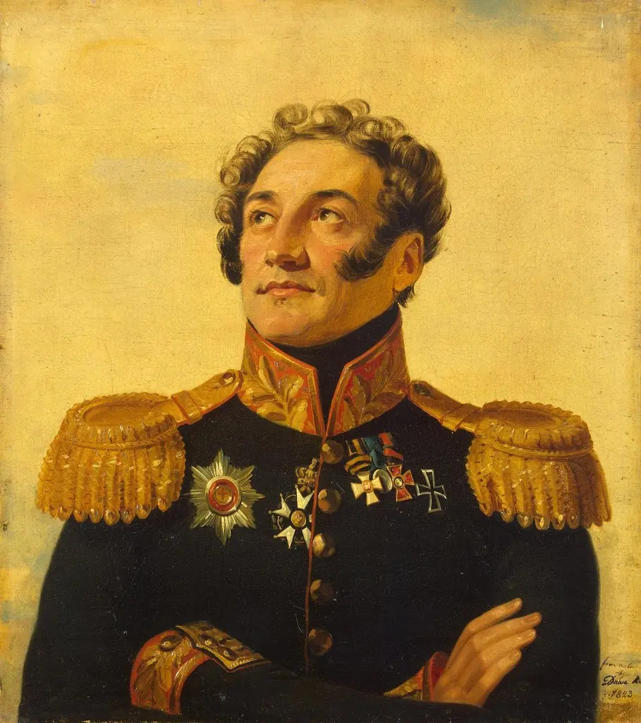 Portrait of Platon I. Kablukov (1781-1835) (1st), by George Dawe