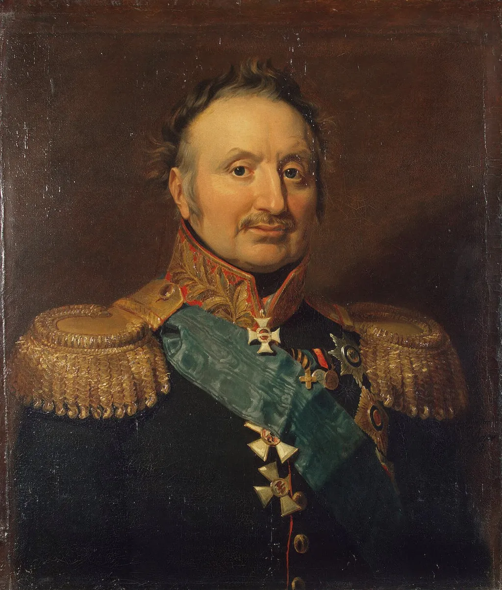 Portrait of Pyotr Kh. (Ludwig Adolf Peter) Wittgenstein (1768/69-1843), by George Dawe, oil, 1822