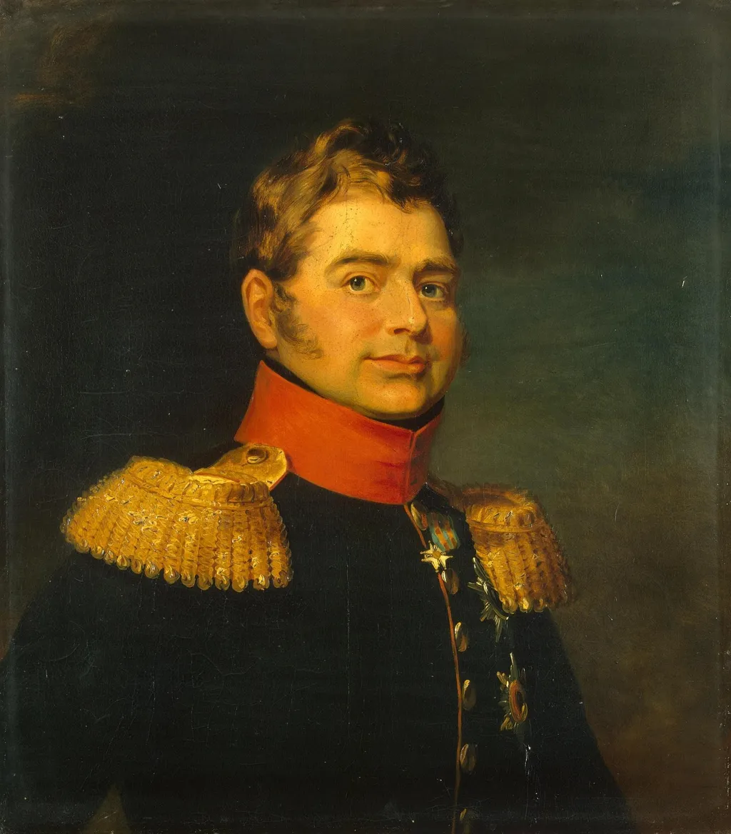 Portrait of Sergey Ya. Repninsky (1775-1818) (2nd), by George Dawe, oil, 1824