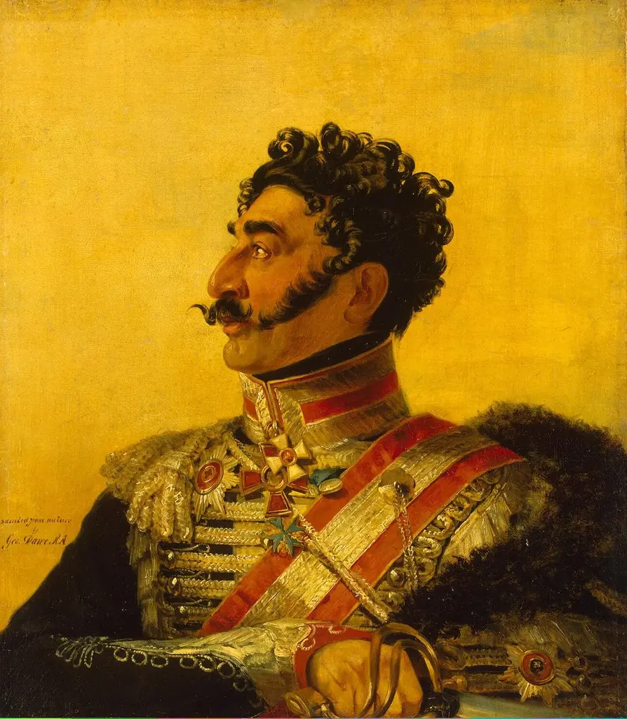 Portrait of Valerian G. Madatov (1782-1829), by George Dawe