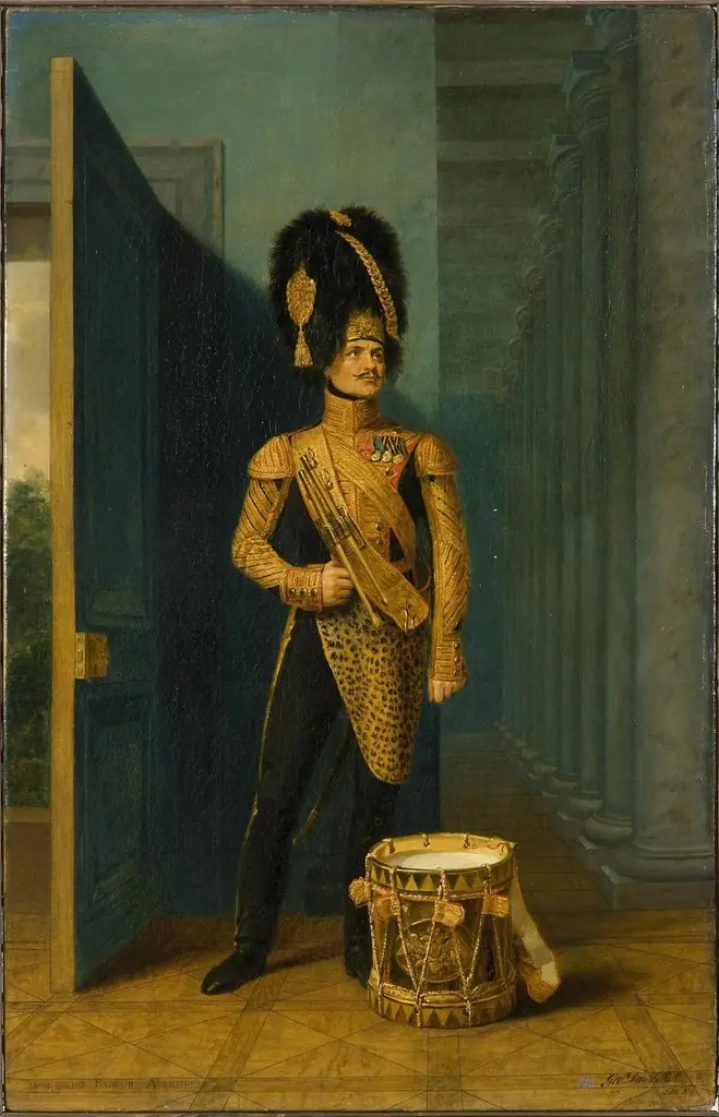 Portrait of Vasily Akentyev (Akintyev) (1787 - after 1831), by George Dawe