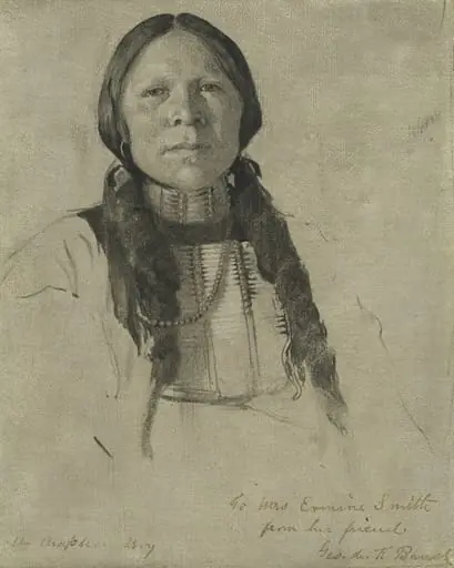 An Arapahoe Boy, by George de Forest Brush