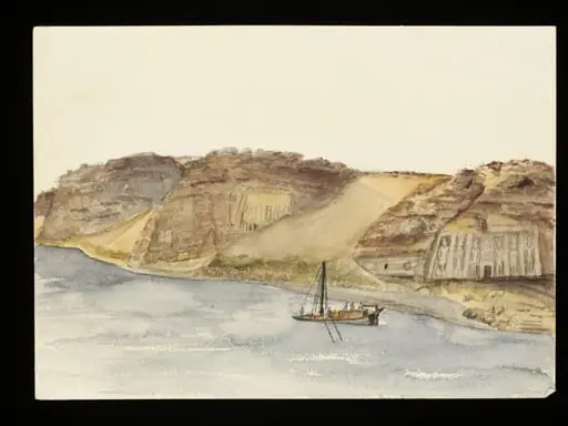 Abu Simbel, by George de Sausmarez