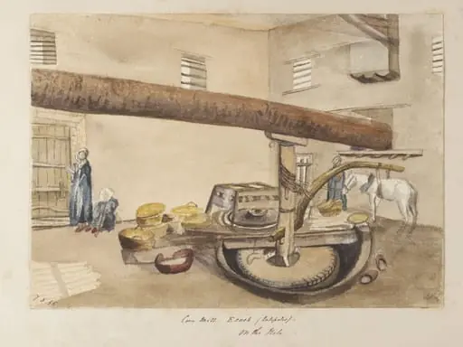 `Corn Mill.  Esneh. (Latopolis) - On the Nile - '