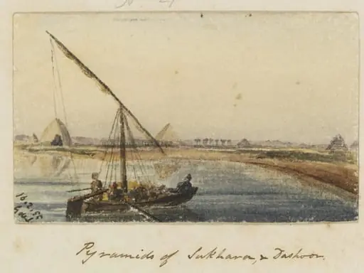 `Pyramids of Sakhara, & Dashoor.  Upper Egypt'