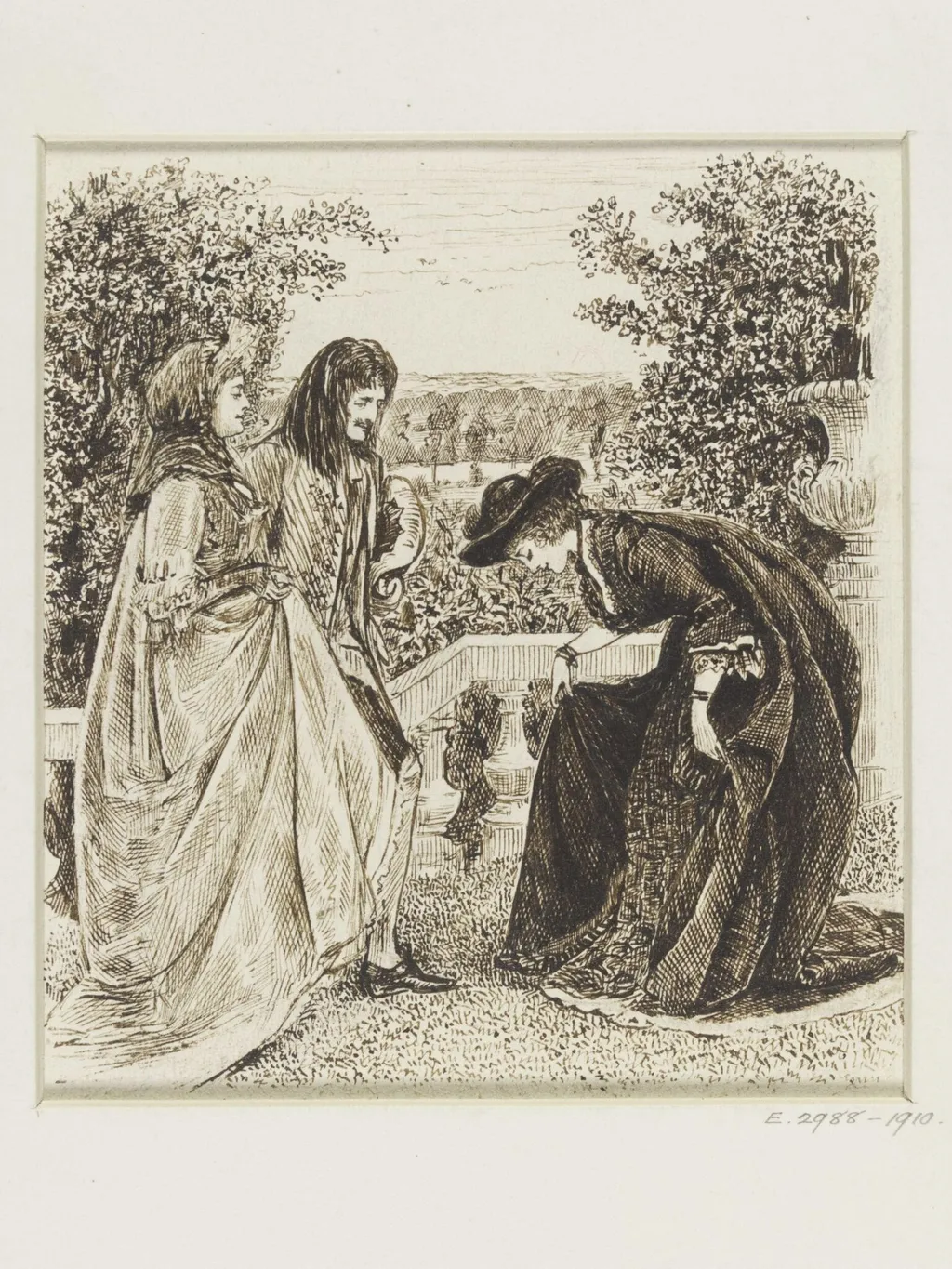Untitled, by George Du Maurier, 1868