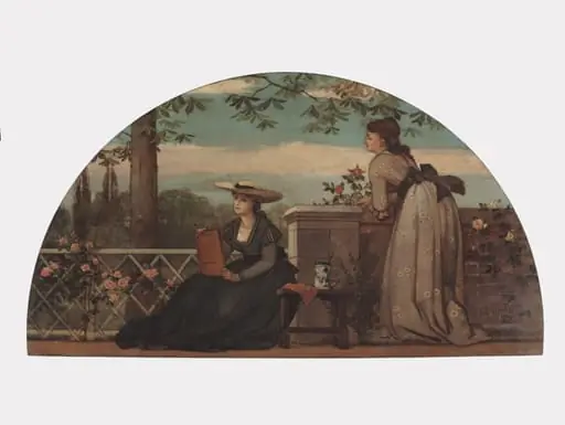 Landscape Painting, by George Dunlop Leslie