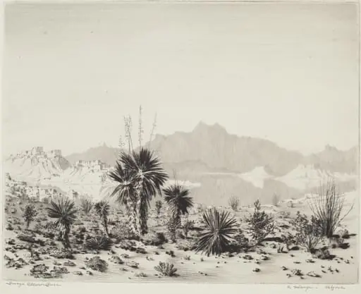 A Mirage, Arizona, by George Elbert Burr