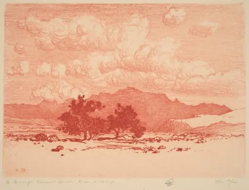 Palo Verde Trees, by George Elbert Burr