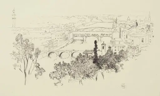 Sketch of Florence, by George Elbert Burr