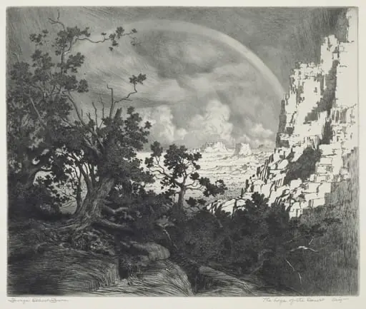 The Edge of the Desert, Arizona, by George Elbert Burr