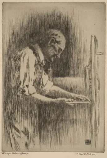 The Etcher, by George Elbert Burr