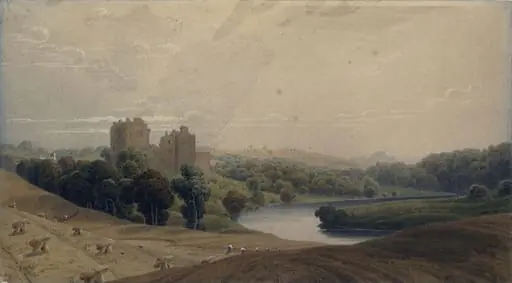 Doune Castle, by George Fennel Robson