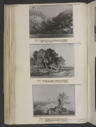 Wooded Gorge, Llanberis, by George Fennel Robson