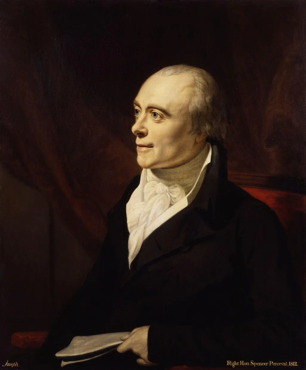 Spencer Perceval, by George Francis Joseph, oil, 1812