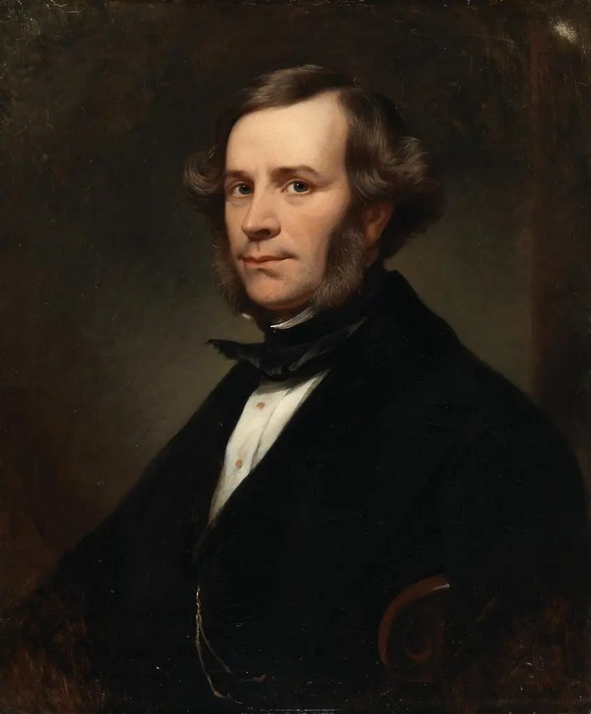 Self-Portrait, by George Francis Mulvany