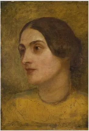 Portrait of Mrs Caroline Norton (née Sheridan), (1808-1877), Poet, by George Frederic Watts