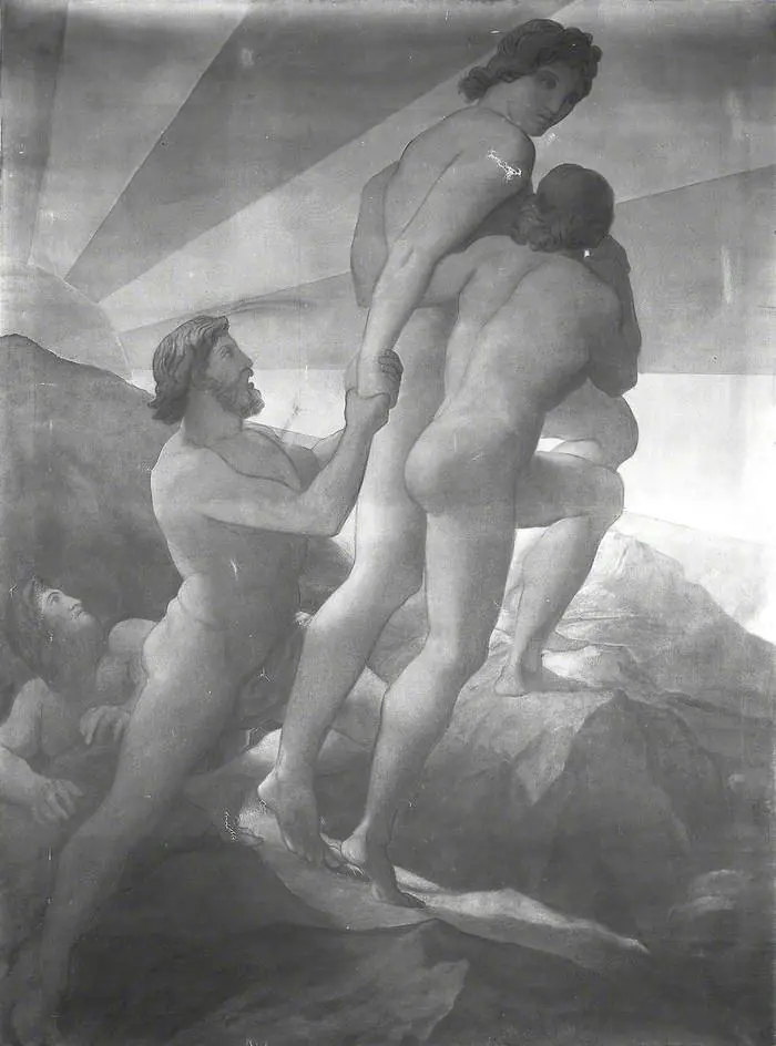The Brethren of Saturn delivered, by George Frederic Watts