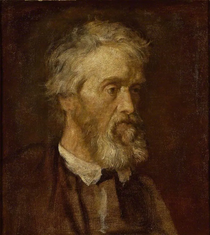 Thomas Carlyle, by George Frederic Watts
