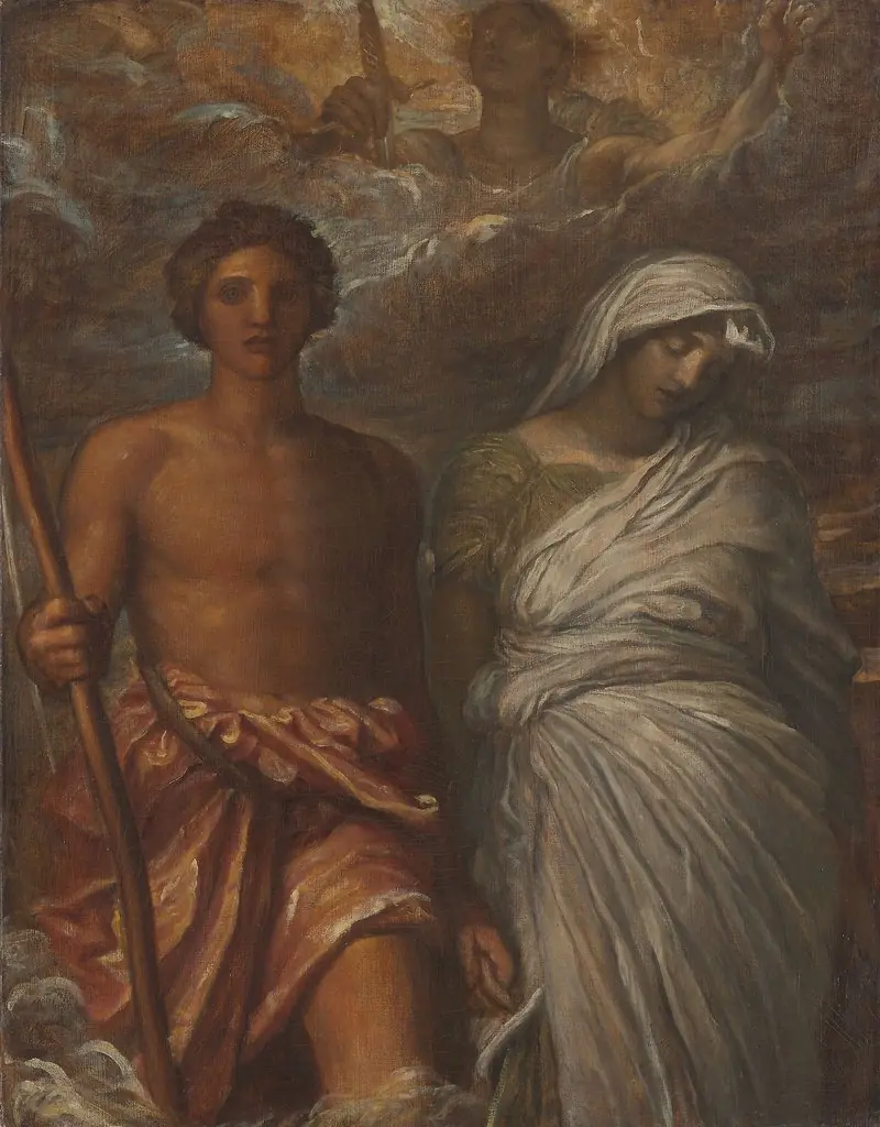 Time, Death and Judgment, by George Frederic Watts