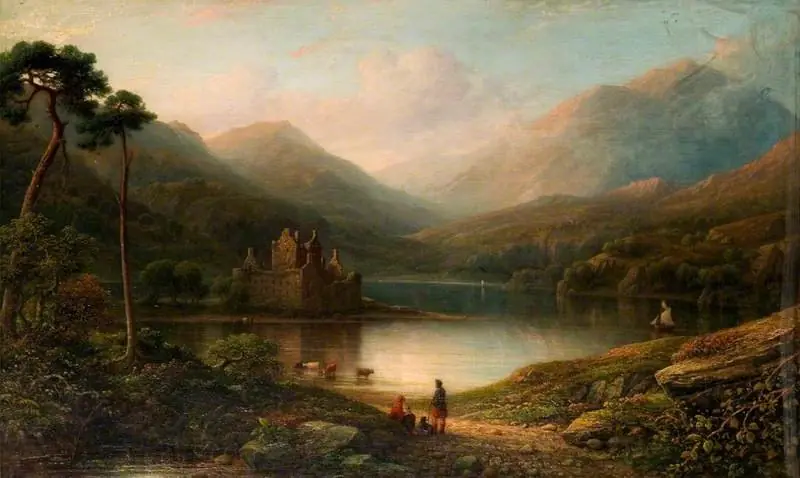 Kilchurn Castle, Loch Awe, by George Frederick Buchanan