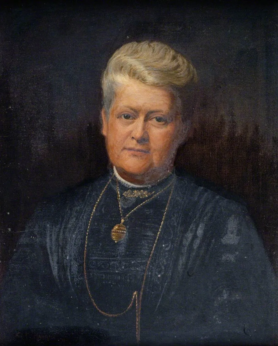 Portrait of an Unknown Lady, by George Frederick Harris, oil, 1919