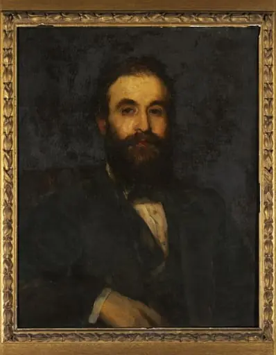 Portrait of George Eumorfopoulos, by George Frederick Watts