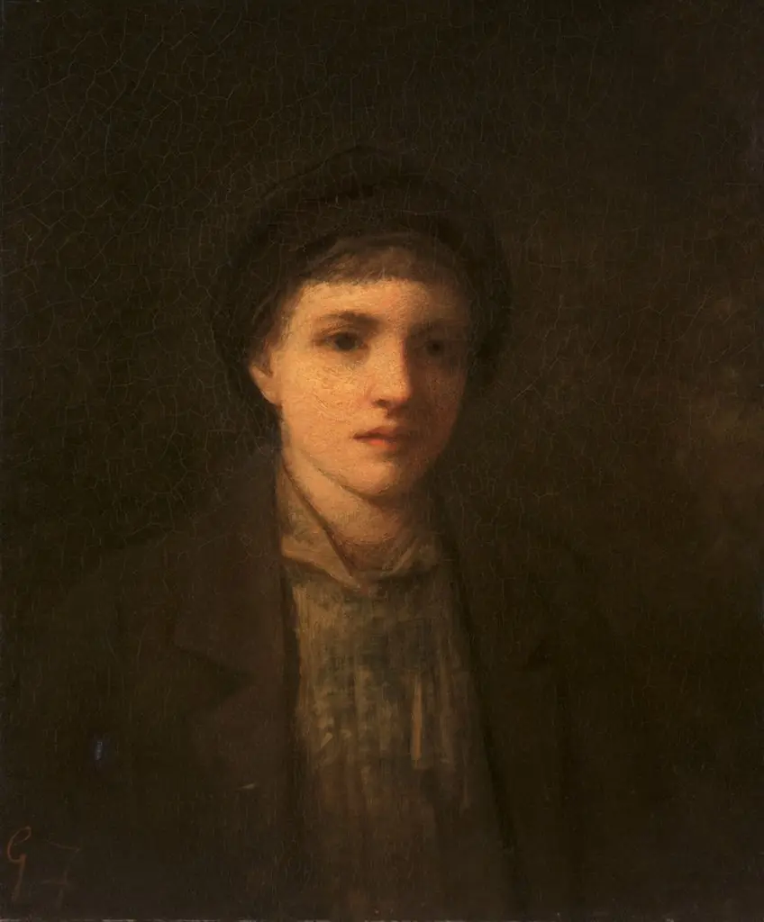 Head of a Boy, by George Fuller