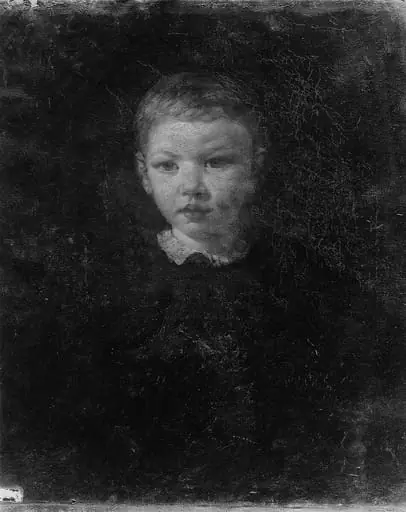 Ideal Head of a Boy (George Spencer Fuller), by George Fuller