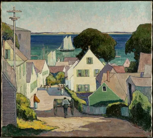 Down to the Harbor, by George G. Adomeit