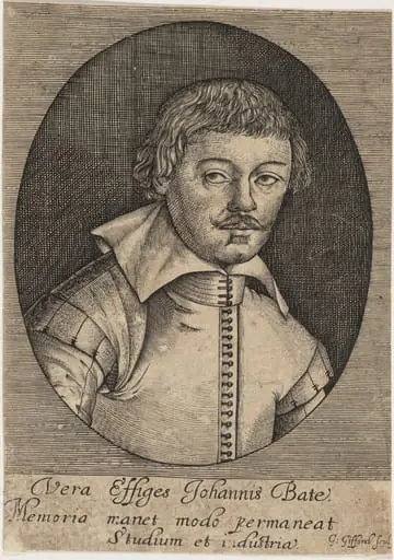 John Bate, Writer, by George Gifford