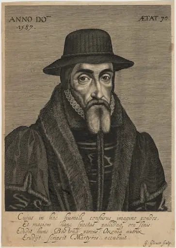 John Foxe, by George Glover