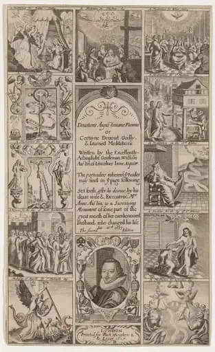 Title Page for Devotionis Augustinianae Flamma, by William Austin, by George Glover