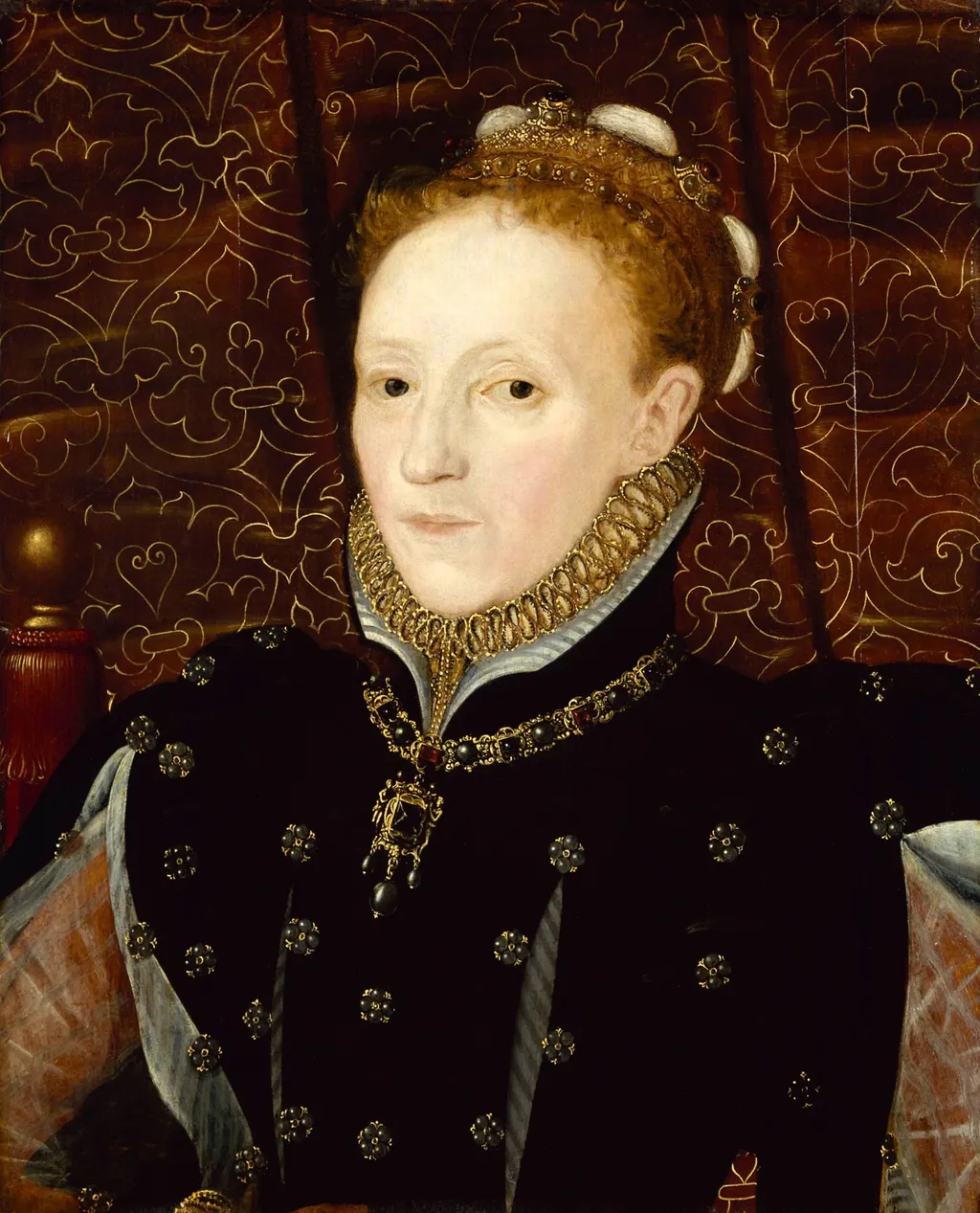 Elizabeth I, by George Gower, oil, 1570