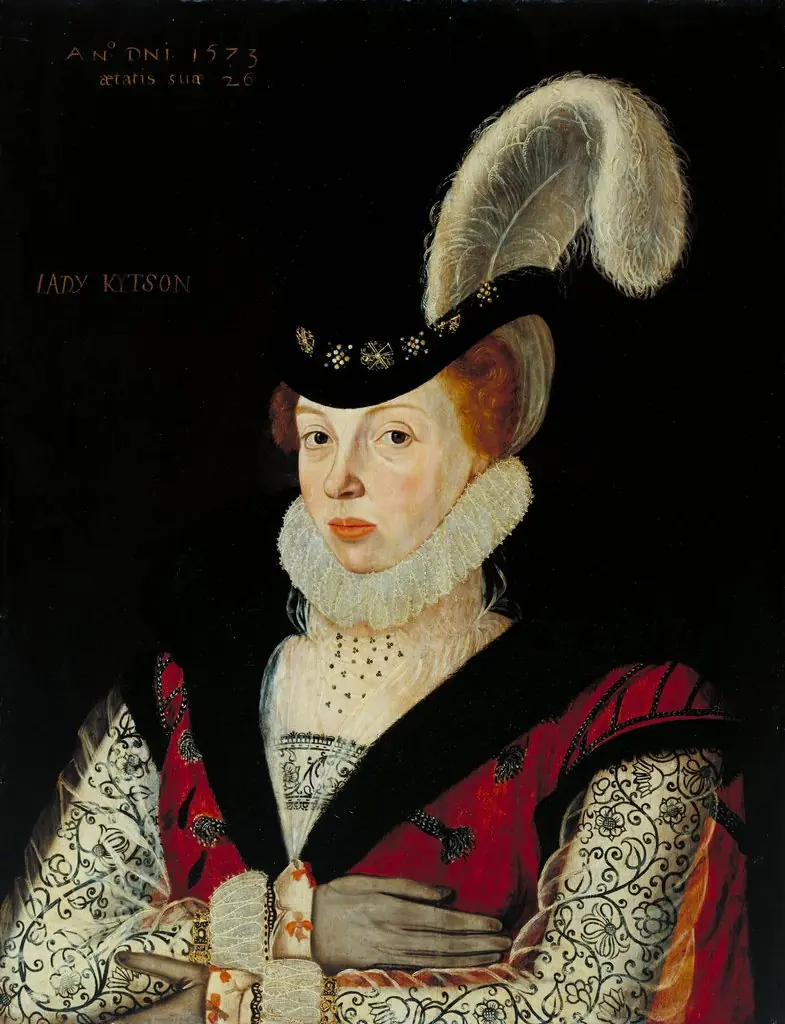 Lady Elizabeth Kytson, by George Gower
