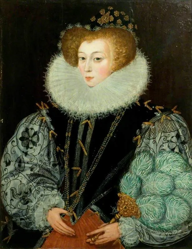 Mrs John Croker, née Frances Kingsmill (c.1564–c.1627), by George Gower, oil, 1590