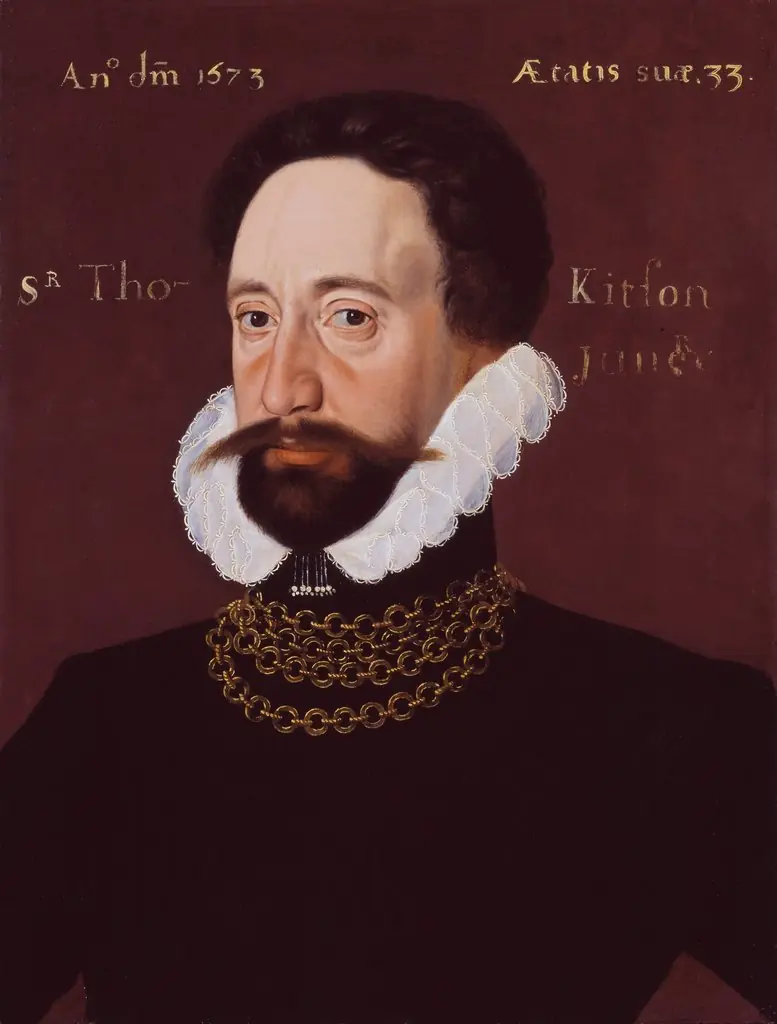 Sir Thomas Kytson, by George Gower