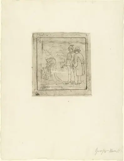 Untitled, by George Grosz