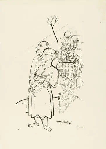 Untitled, by George Grosz