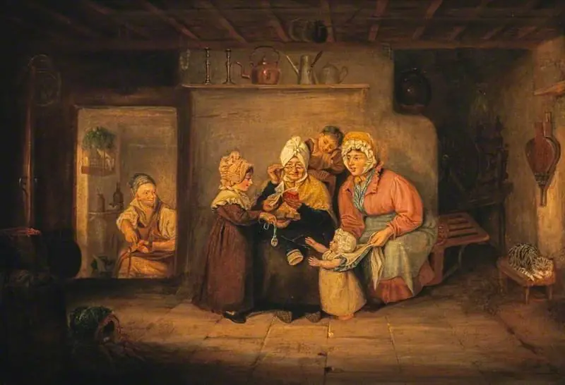 Showing the Prize, by George Harvey