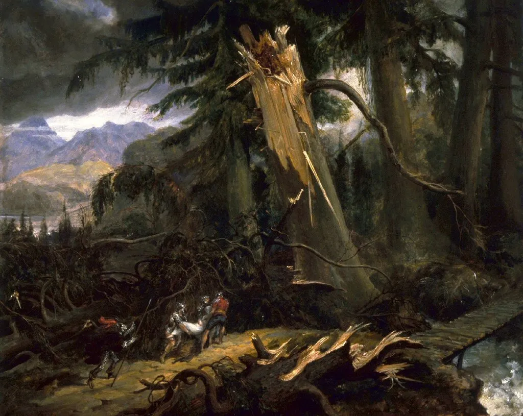 After the Storm, by George Hayter, oil, 1833