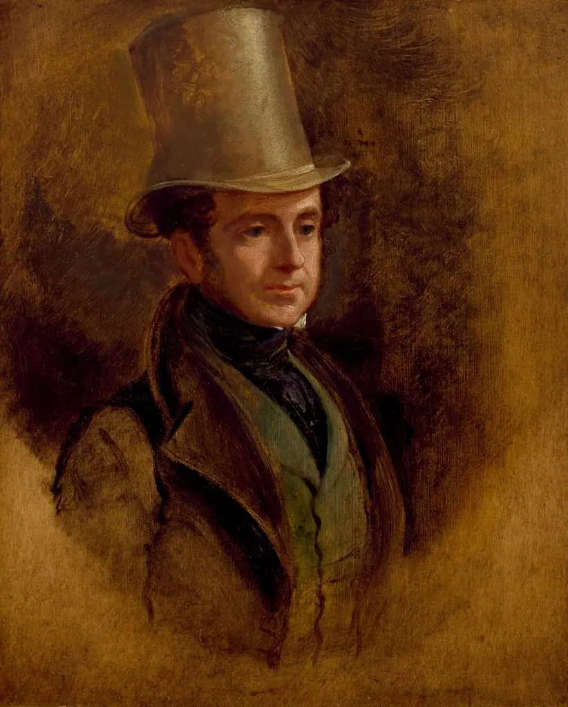 Henry Winston Barron, M.P., by George Hayter