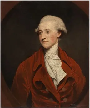 Portrait of Richard Burke, Son of Edmund Burke, Parliamentary Agent of the Catholic Committee (1758-1794), by George Hayter, oil, 1841