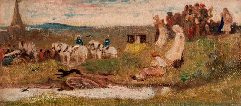 A Country Wedding, by George Heming Mason