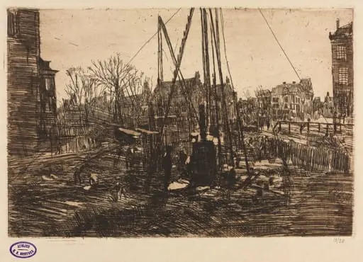 Building Site, Amsterdam, by George Hendrik Breitner