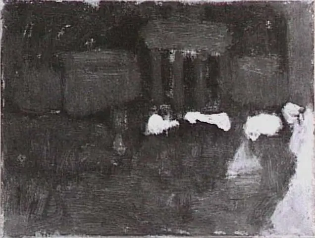 De Oude Beurs bij avond, by George Hendrik Breitner