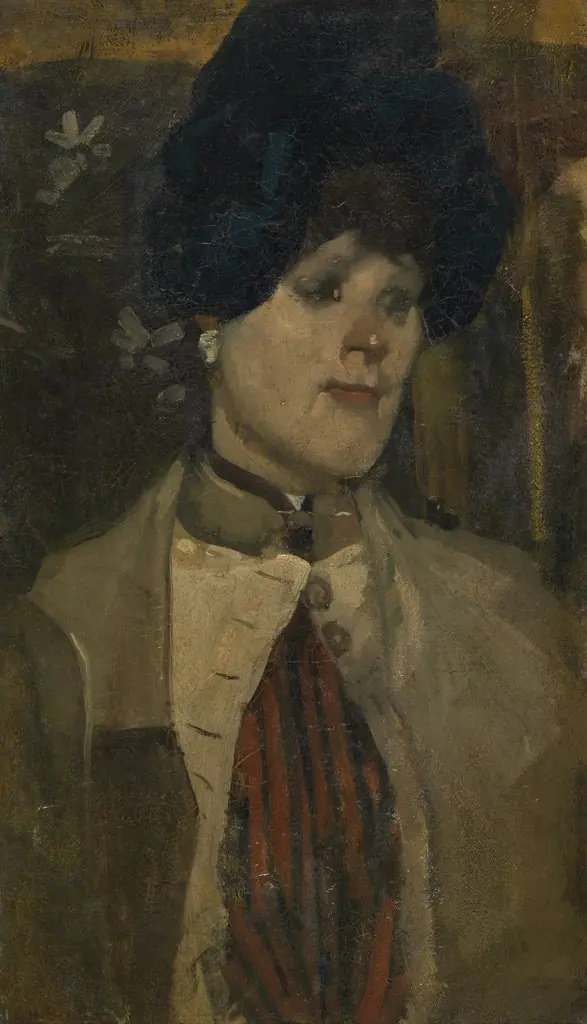 Portrait of a Chanteuse, by George Hendrik Breitner