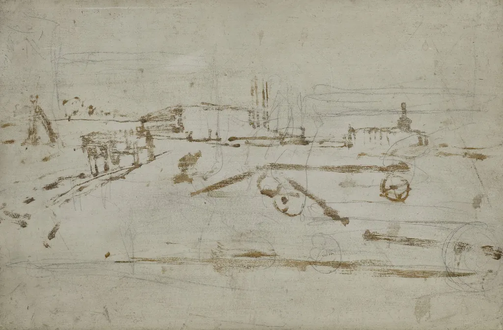 The Edge of a City, by George Hendrik Breitner, oil, 1901